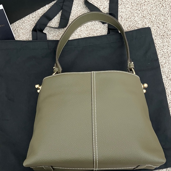 NWT Strathberry Lana Hobo Bag in Khaki Green - Picture 2 of 10